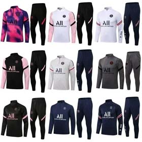 Chelsea training suit football uniform long sleeve main suit half zip jersey-1111